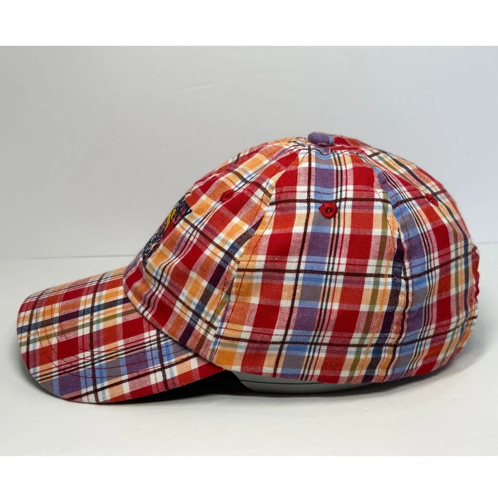 The Salty Dog Cafe Hat Youth Plaid Baseball Cap‎ Kids Apparel Hilton Head